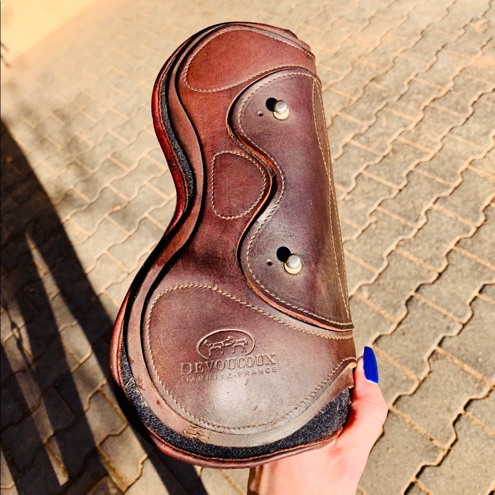 Devoucoux Leather Horse Jumping Boots